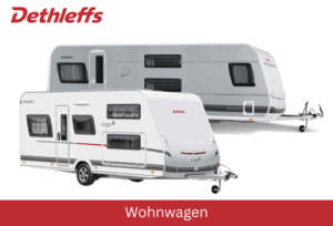 Zu unseren Derhleffs Wohnwagen