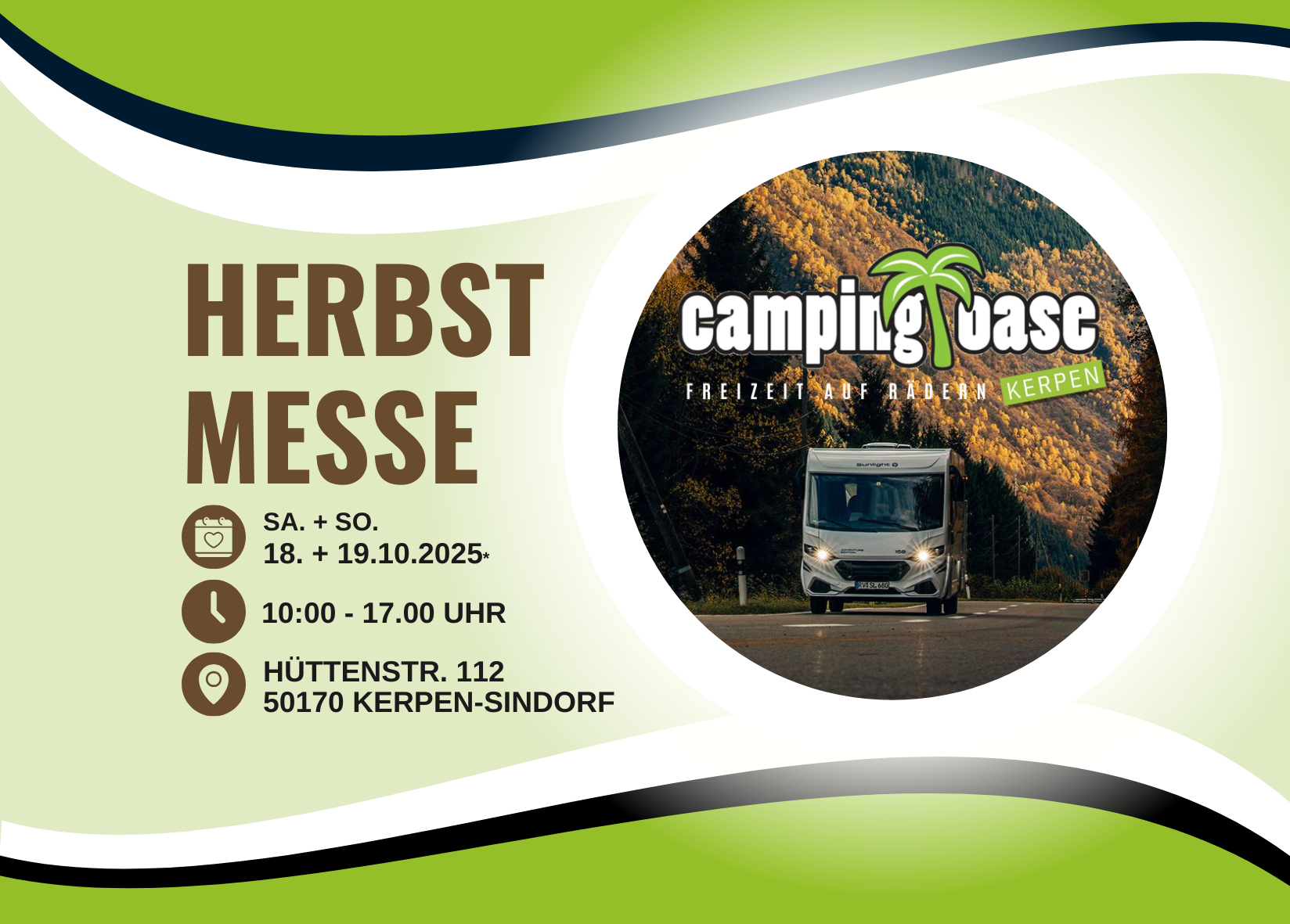 Einladung zur Herbstmesse am 18. und 19.10.2025 jeweils von 10-17 Uhr