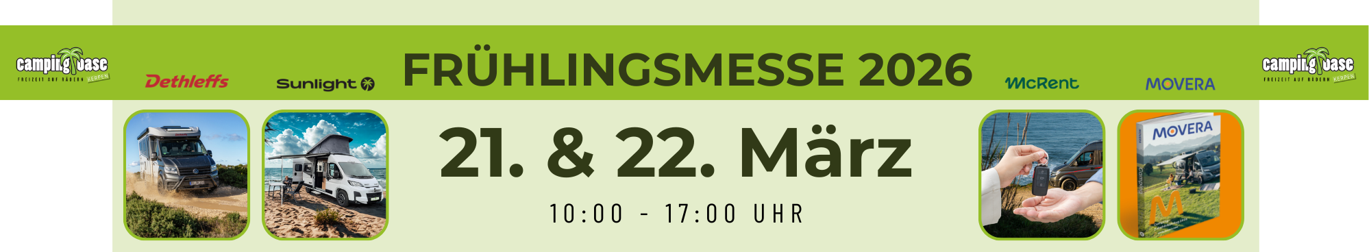 am 21.+.22. März 2026 jeweils von 10:00 -17:00 Uhr